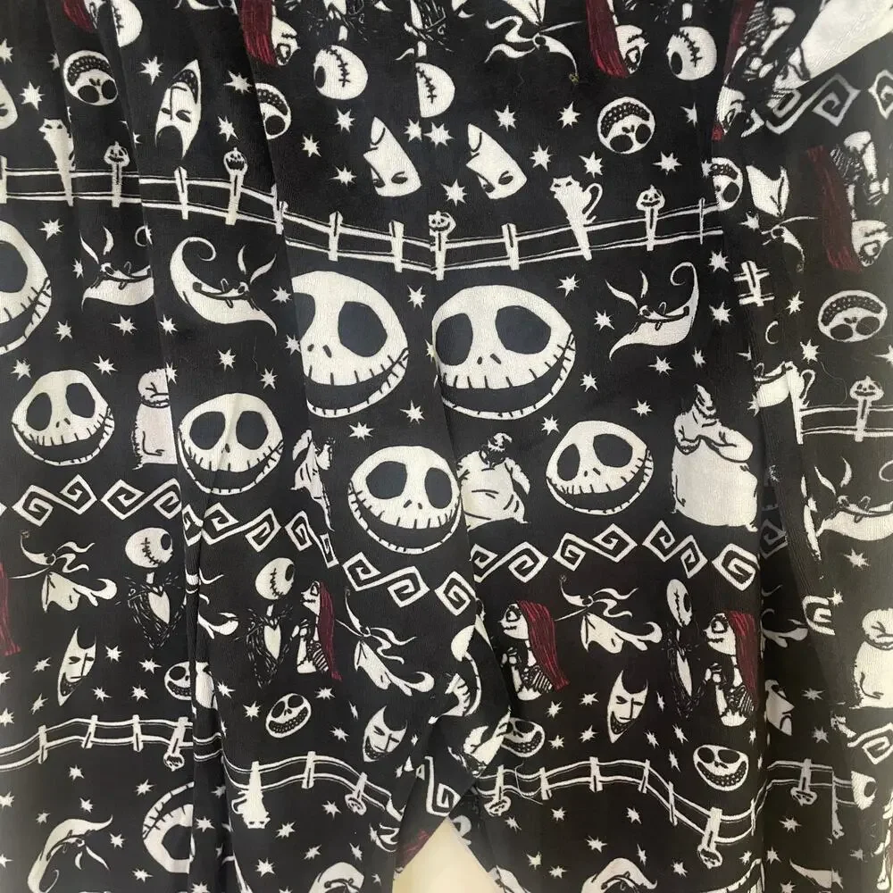 Disney Velour Nightmare Before Christmas Sleep Pant Jogger SZ 3X - Picture 2 of 4